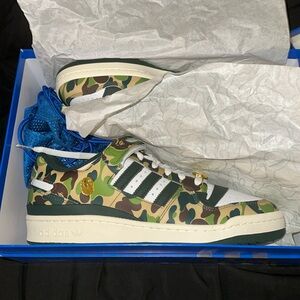 Addidas x Bape / FORUM 84 BAPE LOW ADDIDAS/BAPE 30th ANNIVERSARY COLLAB